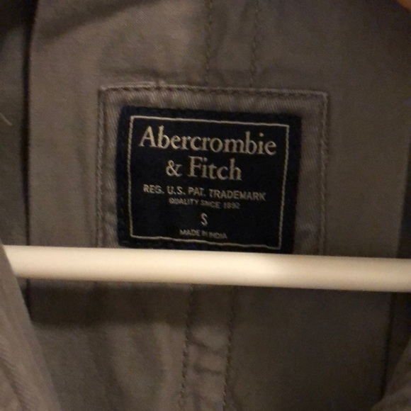 Abercrombie & Fitch button shirt coat - Picture 3 of 3